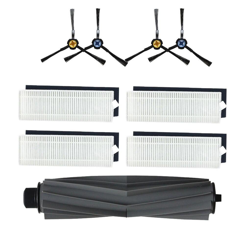 Боковая щетка Основная щетка Hepa-фильтр для робота-пылесоса chuwi ilife A7 A9S Запасные части для швабры Ткань Первичный пылевой фильтр