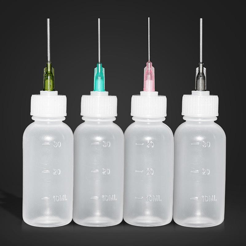 24 шт./набор 30 мл бутылка для рисования глиняной грязью бутылка для глины с несколькими иглами для самостоятельного изготовления керамики инструменты для рисования скульптуры декор