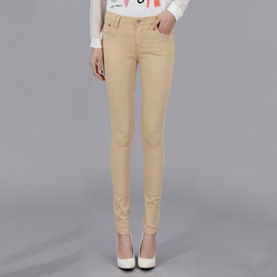 Женские брюки-карандаш на пуговице и молнии, прямые, повседневные, однотонные, длинные, для повседневной носки