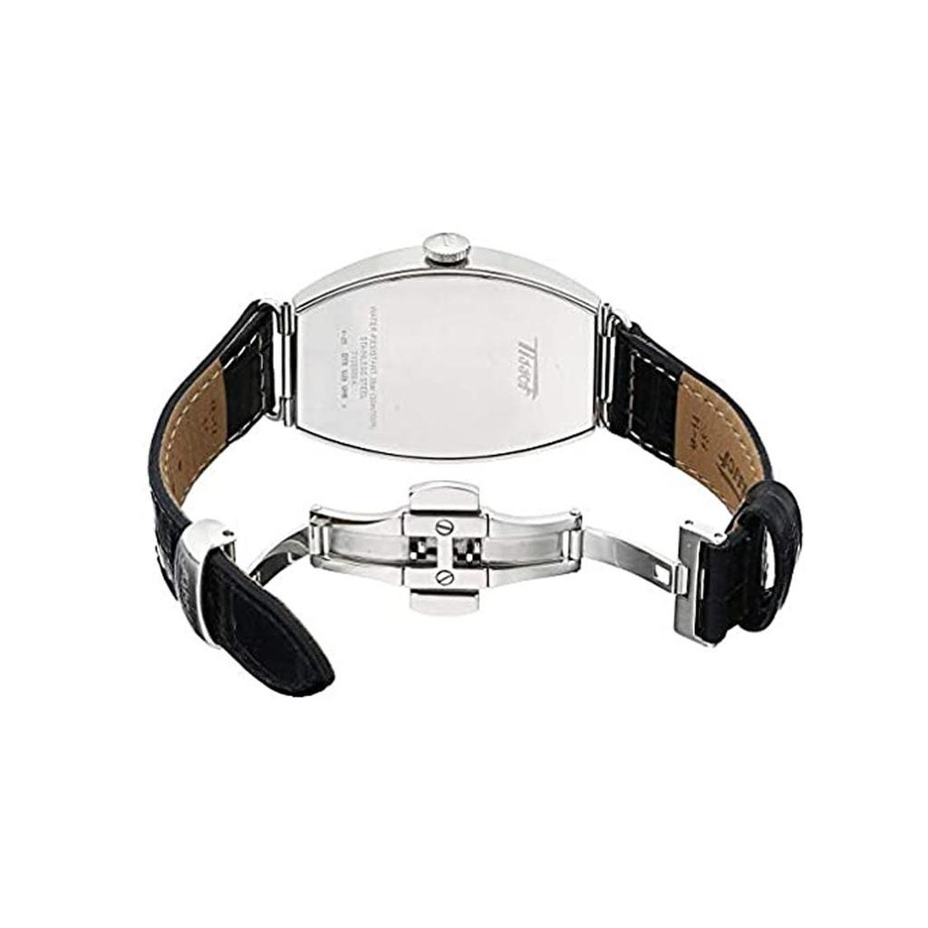 Tissot Часы Porto Collection, кварцевый механизм, унисекс, 42,5 мм, черный циферблат, корпус из нержавеющей стали, T128.509.16.052.00