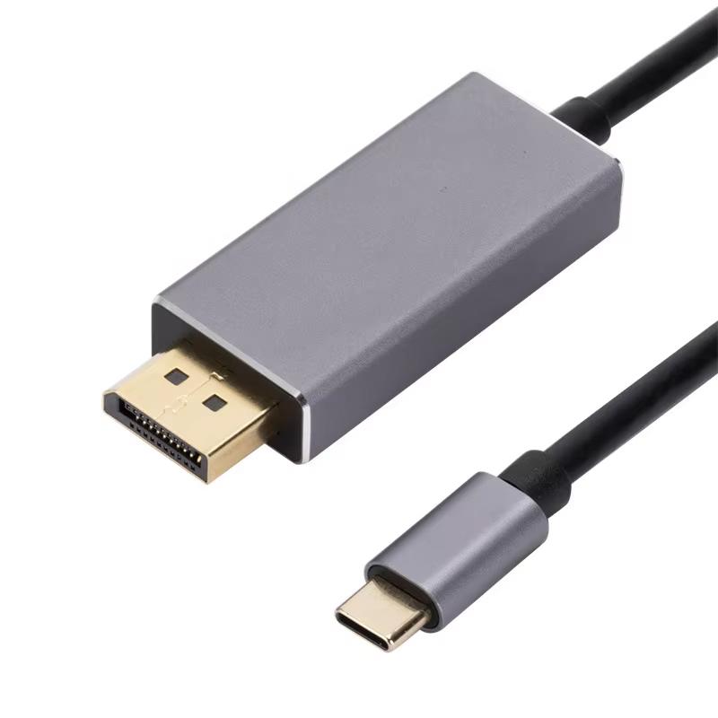 Кабель Type C - DP 8K 60 Гц, Динамический HDR, USB-C - DisplayPort, Thunderbolt 3/4, 4K USB-C Кабель для MacBook, ПК, Монитора