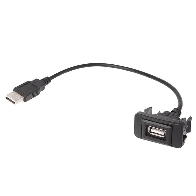 USB Port AUX Cable Adapter Cord Wire Charger Cable Fit for Toyota Corolla New