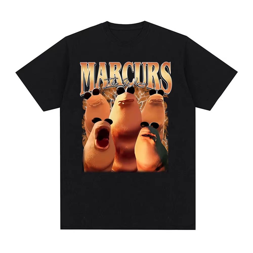 Funny Pattern Printed Pure Cotton Tshirt Fashionable Cartoon Retro Tshirt Unisexs And Unisexs Casual Tshirt Street Wear