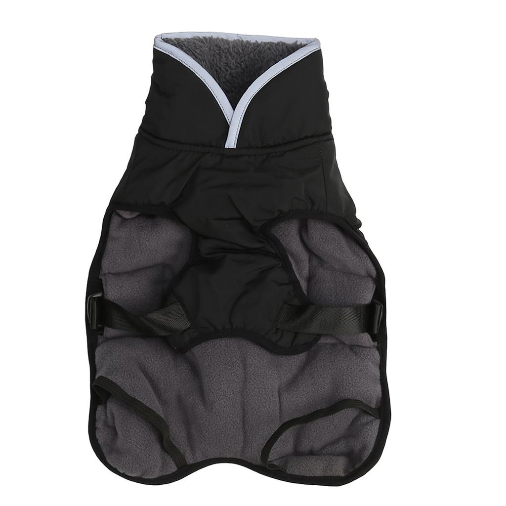 Плюшевый ошейник для домашних животных, теплая куртка из хлопка, светоотражающая, водонепроницаемая, свободная, для собак, осень-зима, для маленьких