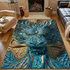 New To The Mysterious Dragon Totem Printed Carpet! Anti-slip Sound Insulation, Living Room Bedroom Entrance Door Mat Sofa Rugs