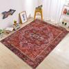 Galore Oriental Terracotta Beige Boho Area Rug Эстетические цветочные ковры для гостиной, коврик для двери, для наружного и внутреннего напольного декора