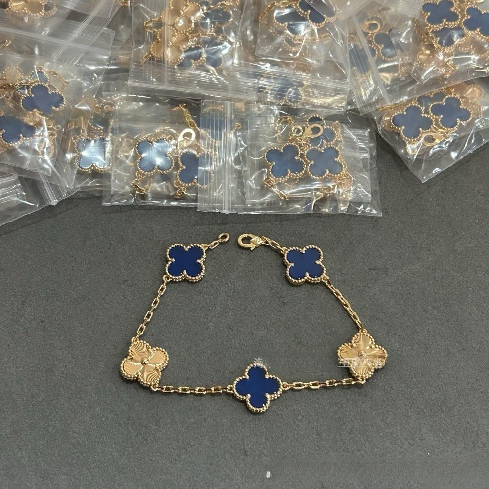 Высококачественный браслет из красного халцедона с лазерной гравировкой «Четырехлистный клевер» и «Пятицветник», из розового золота 18 карат, ювелирное изделие класса люкс, подарок для девушки