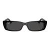 Солнцезащитные очки RayBan оригинального дизайна прямоугольной формы унисекс для пары черные