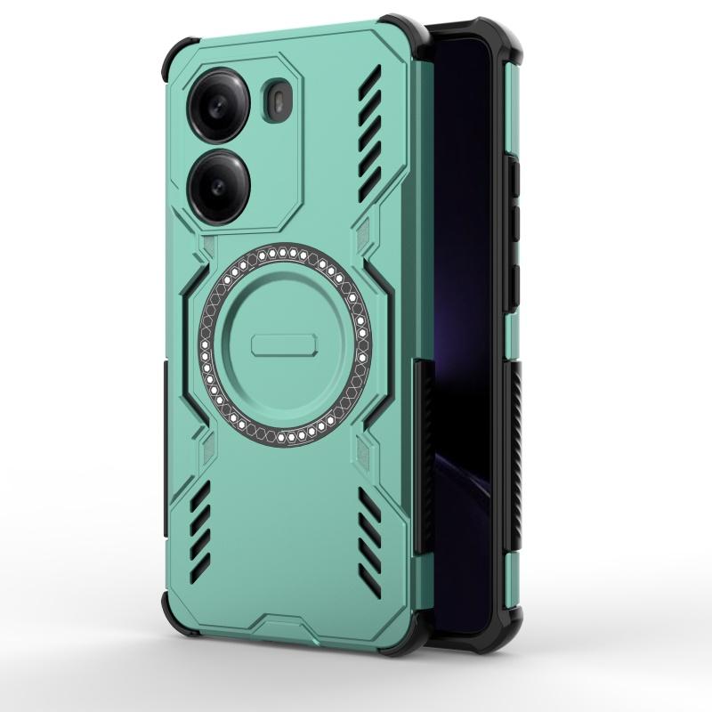 Магнитный роскошный бронированный противоударный чехол для Poco X7 Pro Capas роскошный цветной жесткий противоударный круглый магнитный Xiaomi Poco X7 Pro