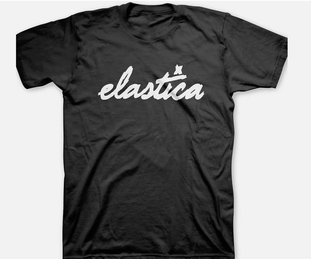 Elastica band rock band black T-shirt short sleeve All sizes S to 45Xl