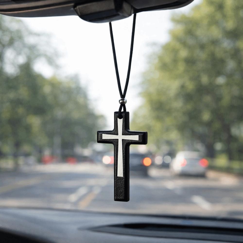 Unisex Design Rope Choker Chain Handmade Rear View Mirror Charm Necklace For Men Women