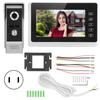 7in TFT LCD Wired Video Doorbell 2 Way Night Vision Waterproof Home Security Systerm