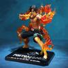 Anime Ace One Piece Led Figures Lamptoys Action Figure 16cm Led Fire Effect Manga Nightlights Christmas Gift Pvc Model Ace Doll