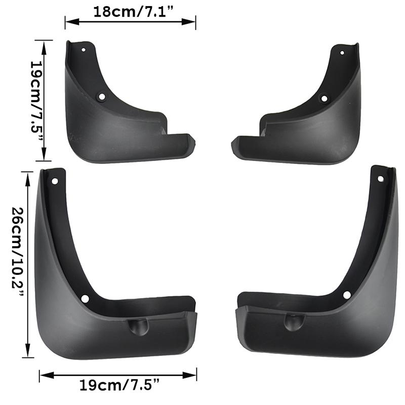 4Pcs Set Mudflaps For Kia Stonic 2017-2025 Mudguards Mud Flap Flaps Splash Guards Guard Fender Car Accessories