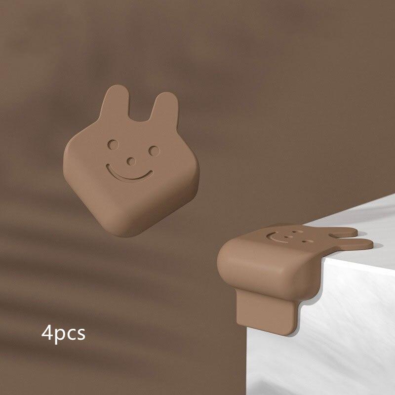 4 шт./компл., прозрачная защитная крышка L-образной формы для детской безопасности, угловая защита стола, защита детей