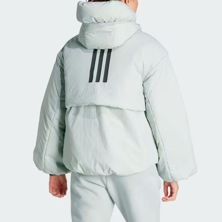 Adidas Myshelter Cold.Rdy Пуховик с капюшоном Женская Верхняя одежда Светло-голубой серый IK3122