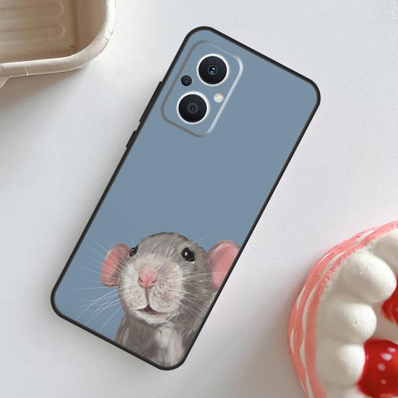 Чехол с рисунком мыши и крысы для OPPO Reno 10 Pro 11F 4Z 5Z 8T 4 5 6 7 8 Lite OPPO Find X2 X3 Neo X5 X6 Pro