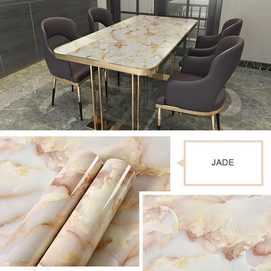 Сделай сам Мраморная декоративная пленка Ванная комната Самоклеящиеся обои для стен Ремонт мебели Кухонная столешница Водонепроницаемые обои