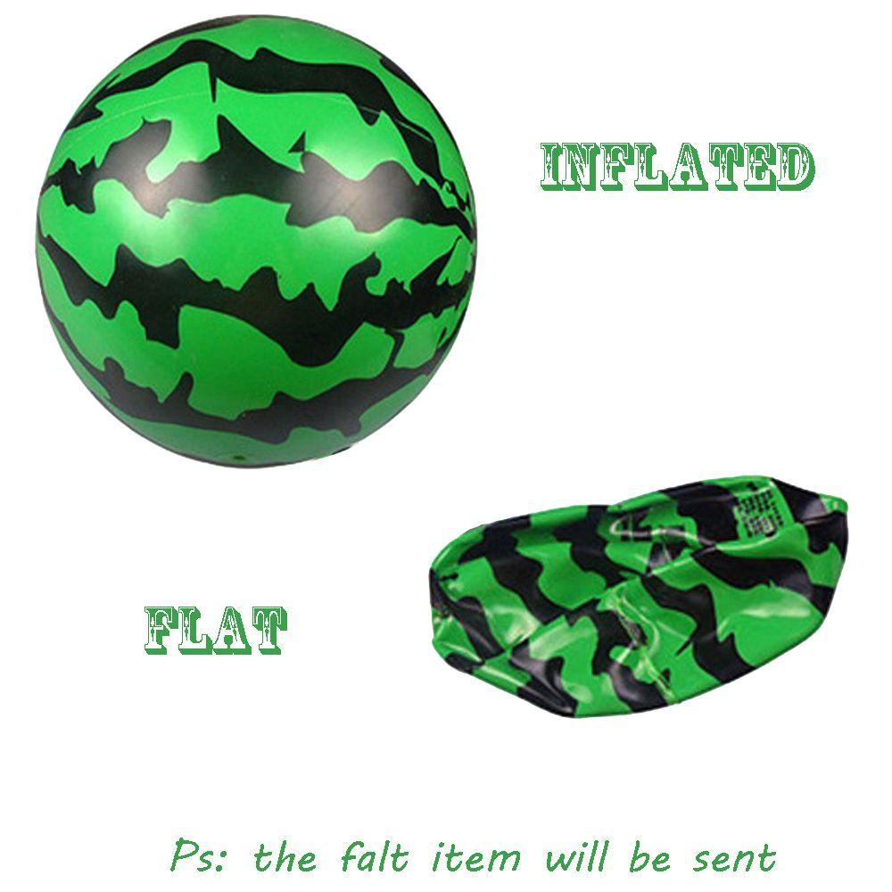 Garden Blowup Playtime Swimming Beach Ball Watermelon Shape Inflatable Toy