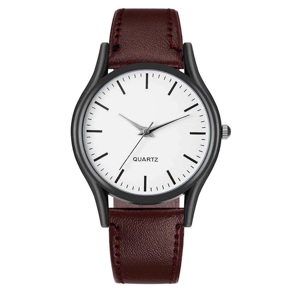 Men's Fashion Business Design Hand Watch Leather Watch