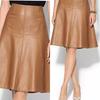 Handmade New Women's Leather Skirt Genuine Soft Lambskin Casual Party Formal