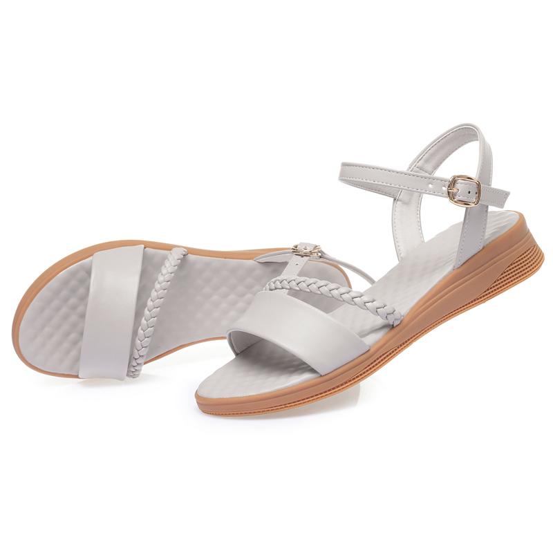 Sandals Summer Girls Fish Mouth Fashion Rhinestone Women Sandals Breathable Large Size Women Sandals