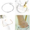 Women Ankle Zirconia Simple Fashion Jewelry Versatile Accessory Girl Gifts Chain