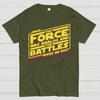 Once The Force Was Analog And The Battles Were On VHS 100% Cotton Summer Casual Cool Loose T-Shirt