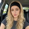 Solid Color Yoga Headbands Hair Fixing Hole Fitness Hair Bands Sports Headbands  Workout Use