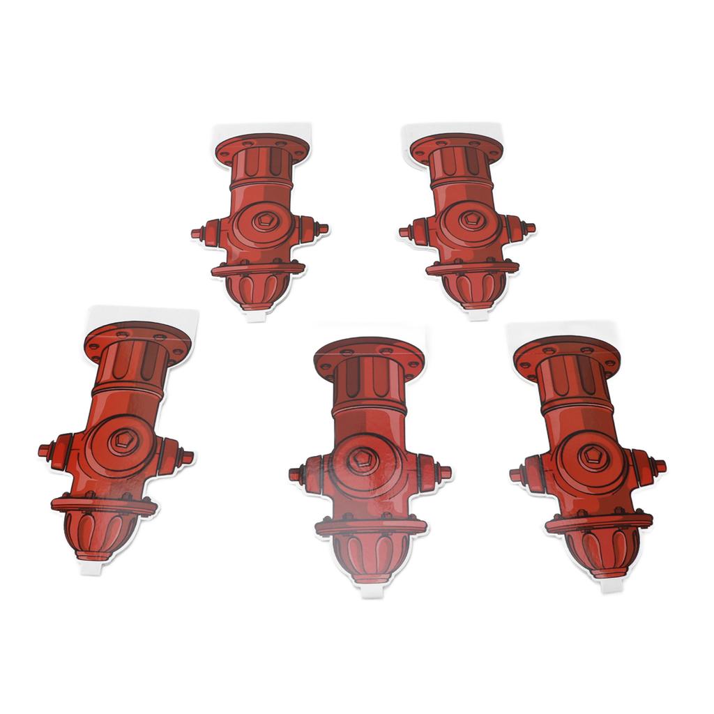 10 шт. Учебная бумажная подгузник для собак в форме пожарного гидранта для щенков