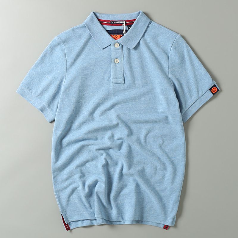 Foreign Trade Clearance Men's Summer Polo Shirt Short-Sleeved T-shirt