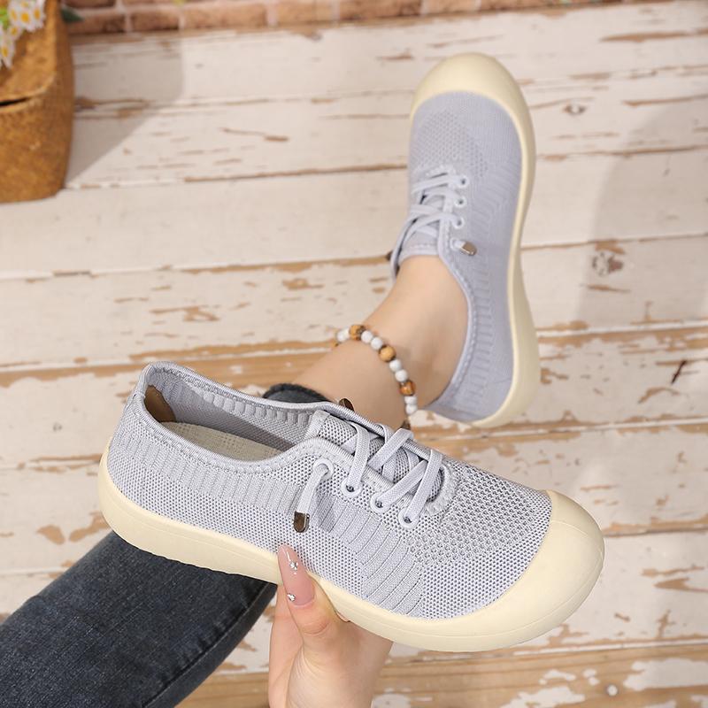 Women'S Casual Sneakers , Knit Breathable Lightweight Low Top Shoes For Women Clearance,Free Shipping
