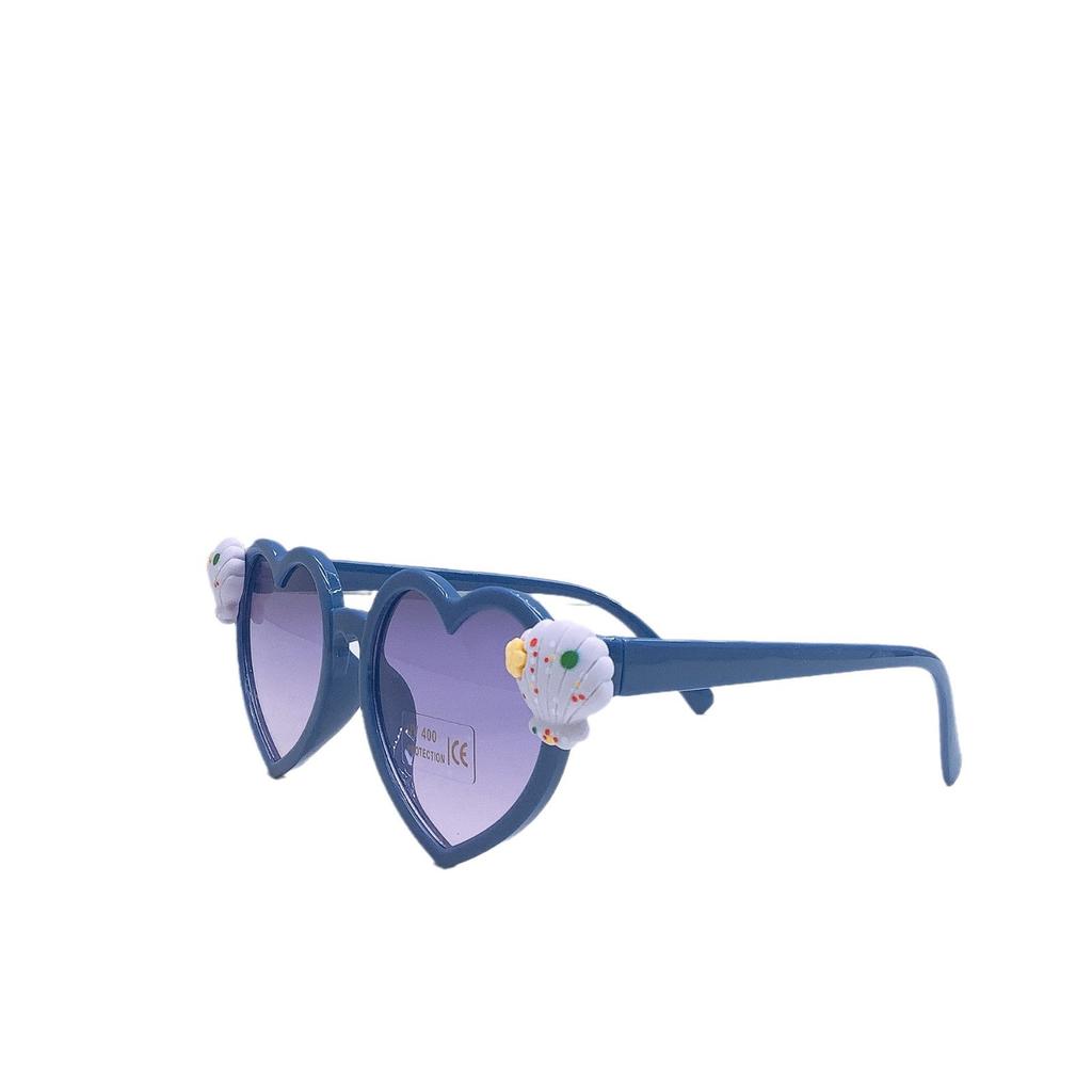 Детские модные универсальные очки своими руками, солнцезащитные очки с защитой от ультрафиолета, для мальчиков и девочек, с рисунком морских солнцезащитных очков