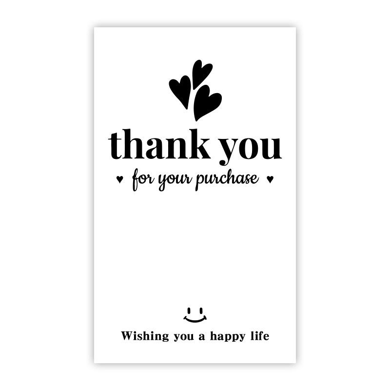 50-pack Airplane-Themed Thank You Box Sealing Stickers for Packaging and Decoration