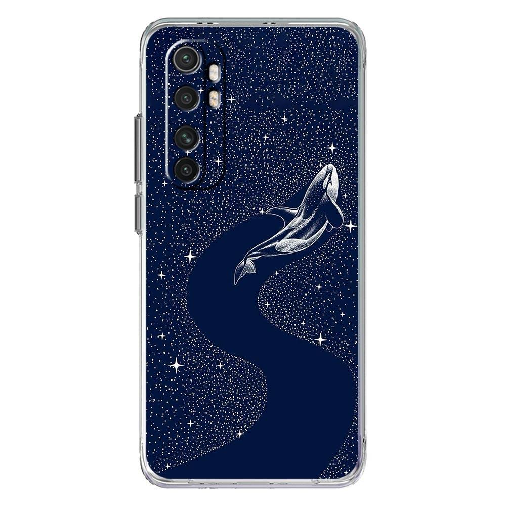 Чехол для телефона Косатка Орка для Xiaomi Mi Poco X6 X5 NFC X3 F6 F5 Pro F4 F3 15 14T 14 13T 12T 12 13 Lite 11 Прозрачный чехол