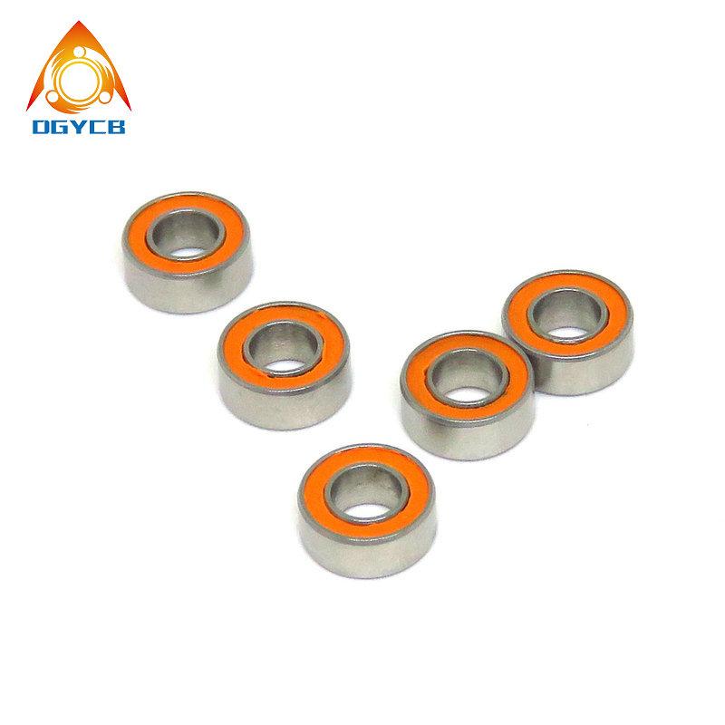1pc SMR125 2RS Stainless Steel Hybrid Ceramic Bearing 5x12x4 MR125 RS Ceramic Bearing 5*12*4 Reel Bearing SMR125C 2OS RC Bearing