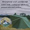 Открытый Альпинизм Кемпинг Приют Шторы Свет Роскошные 1-2 человек Палатка Оксфорд Твин Пикс Туристические Glamping Водонепроницаемые палатки