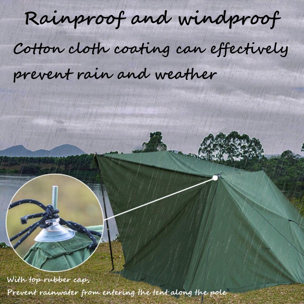 Открытый Альпинизм Кемпинг Приют Шторы Свет Роскошные 1-2 человек Палатка Оксфорд Твин Пикс Туристические Glamping Водонепроницаемые палатки