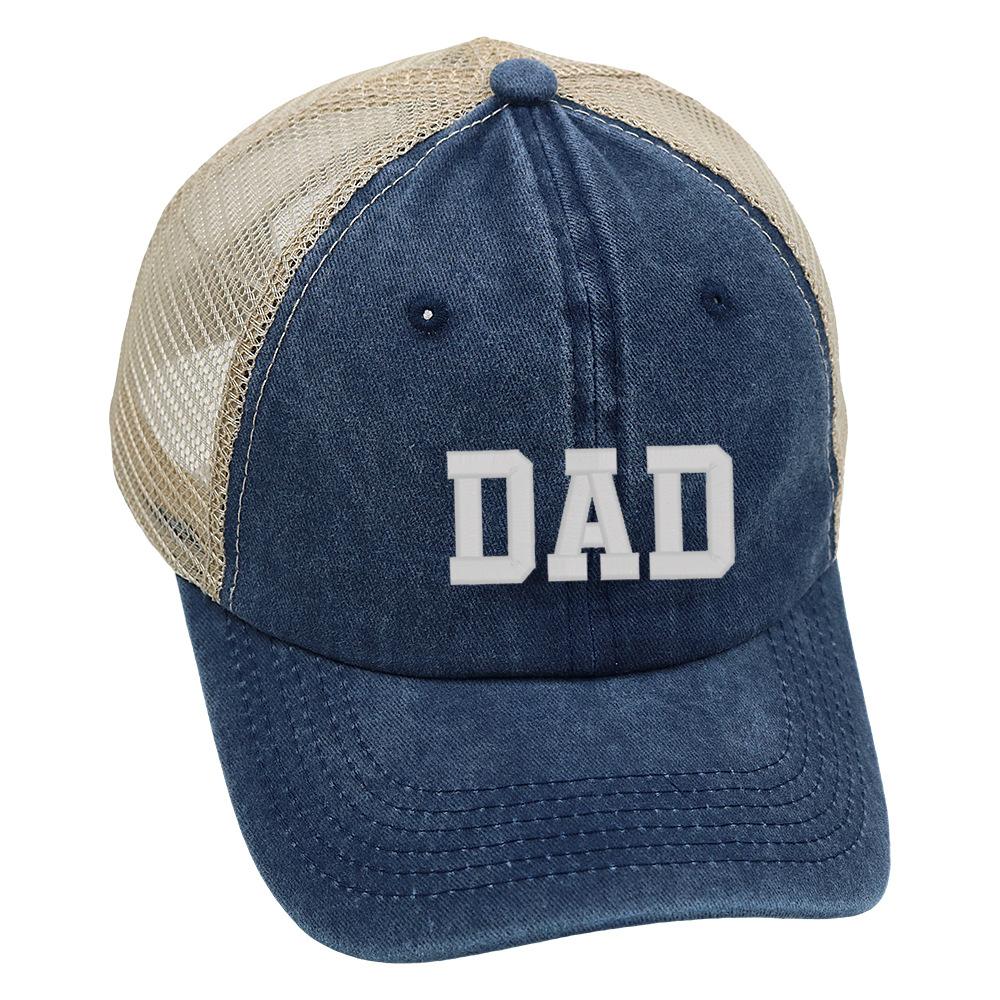 Fashion Visors DAD MOM Baseball Hats Adjustable Hip-hop Washed Distressed Faded Cap Embroidery Baseball Caps Man Women