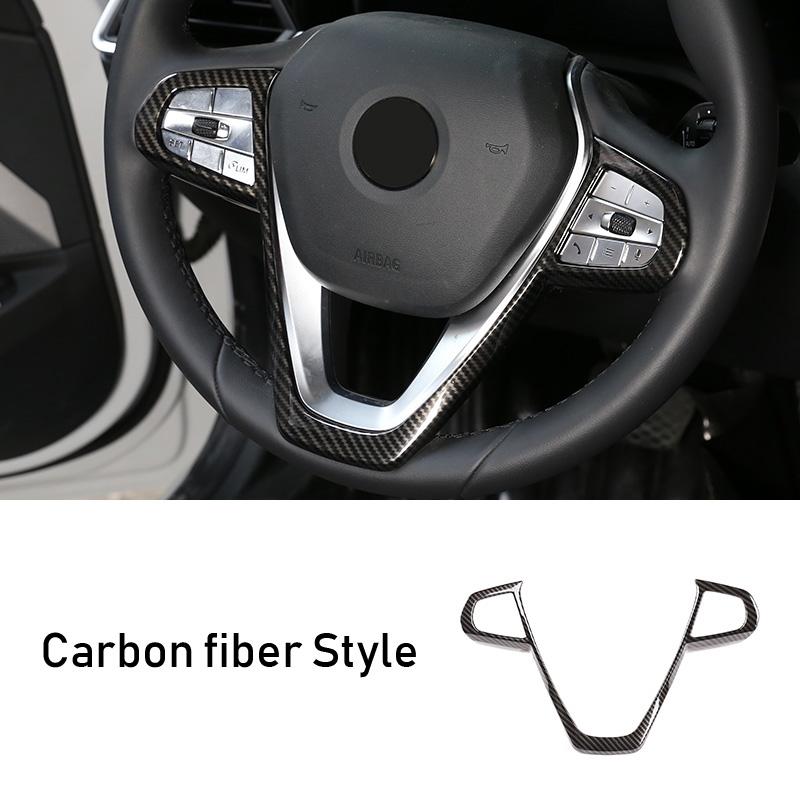 Кнопка на рулевом колесе, декоративная накладка V-образной рамы, чехол для BMW 3 5 серии G20 G30 X3 X5 X7 G01 G05 G07 GT6 G32 7 серии G11