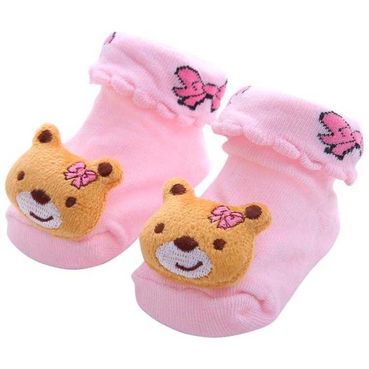 3D Baby Soccer Socks Anti-Slip Cotton Infant Socks Cute Football Pattern Soft Newborn Toddler Socks for Baby