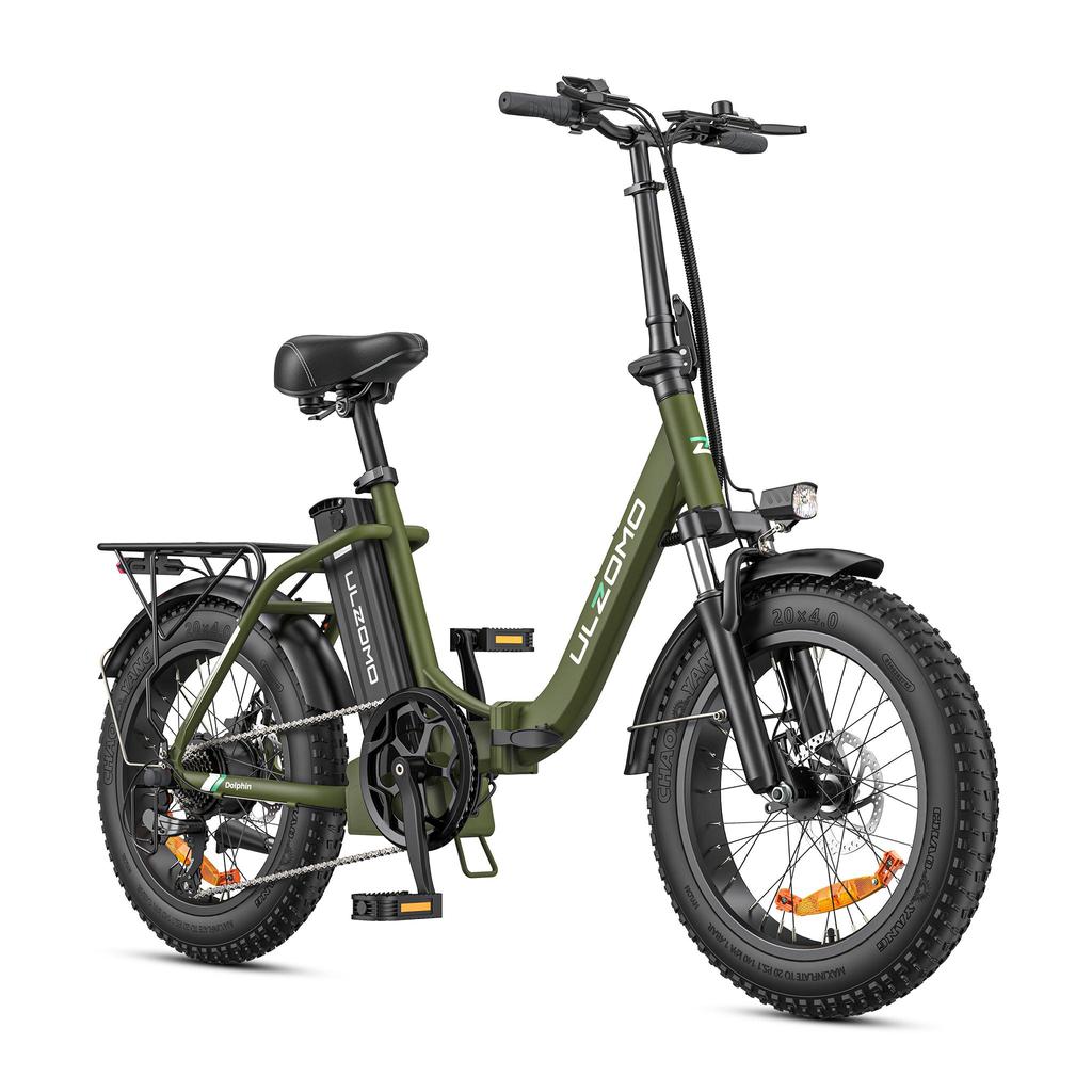ULZOMO Dolphin Городской электровелосипед для поездок на работу 250 Вт Мотор 48 В 13 Ач Батарея Взрослый электрический велосипед 20'' дюймовые шины Электровелосипед для разных типов местности Городская езда