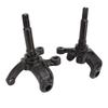 2 Pcs Wheel Stub Axle Strut Steering Knuckle Spindle Brake Disc Wheel Axle Hub Flange for 110cc