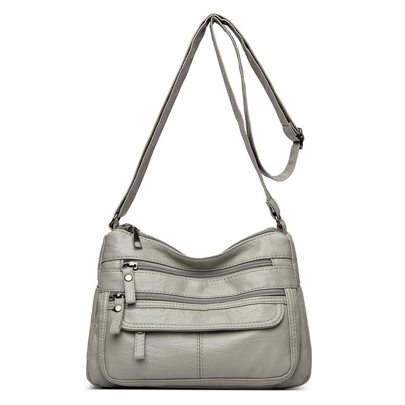 Multi-layer shoulder bag women's new fashion mother bag casual women's messenger tote bag small square bag