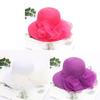 Breathable Epolyester Sun Hat With Large Brim And Adjustable Fit For Beach And Garden Use