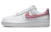 Air Force 1 Low '07 Essential Белый Мистический Красный Клетка Женские DZ2784-101