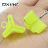 3# 4# 5# Anti-hook Fishing Treble Hooks Safety Protector Bonnets Hooks Covers Treble Hooks Holder