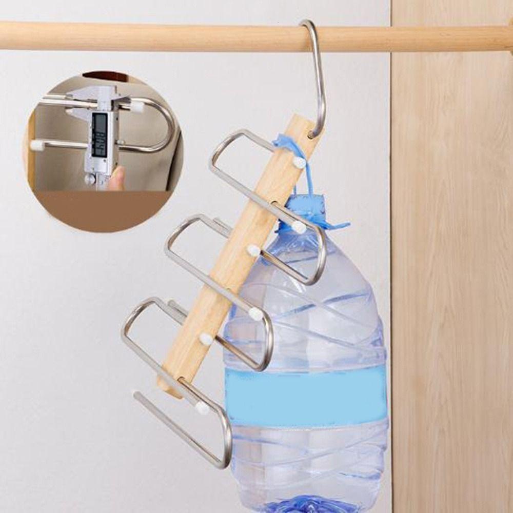 Stainless Steel Multi Tier Pant Hangers Anti-Slip Clothes Rack Pants Storage Rack  Closet