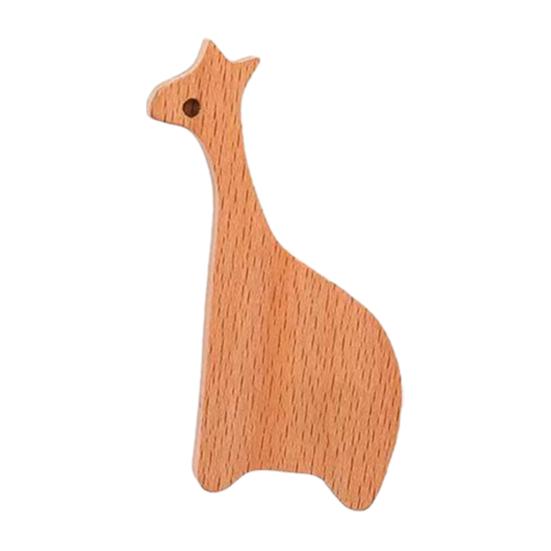 Wooden Wall Hook Lightweight Adhesive Hook with Natural Wood Grain Design Hook for Items Kids Schoolbags Hats