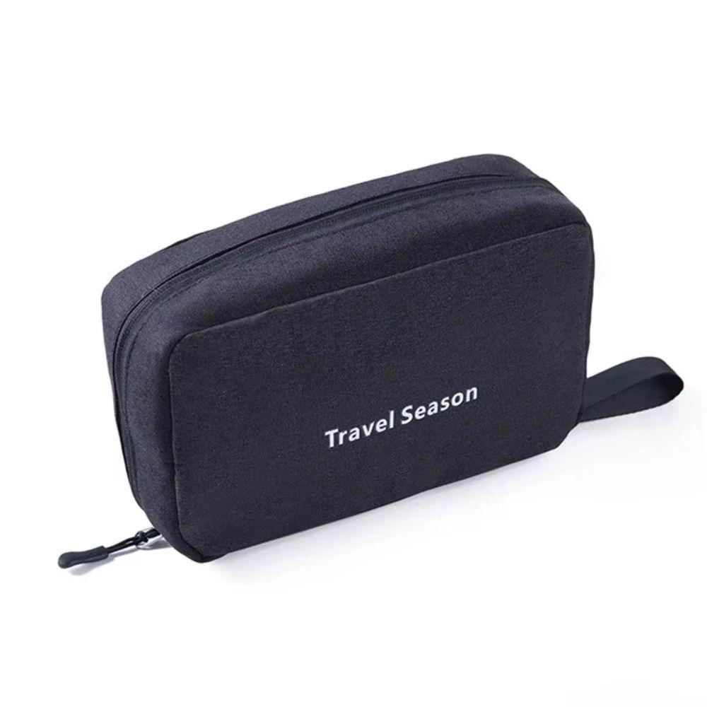 Hanging Hook Men Makeup Case Large Capacity Travel Cosmetic Bag  Wash Organizer